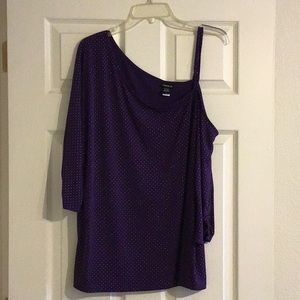 Torrid off shoulder top 1X